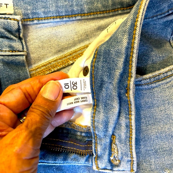 LOFT Distressed Jeans - Picture 2 of 3